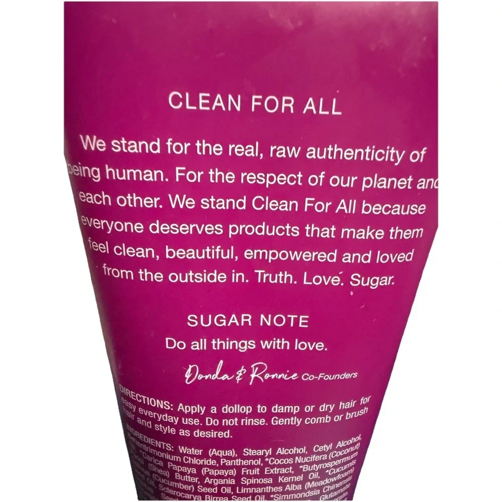 Raw Sugar The Mighty Cream Leave In Conditioner Pro Vitamin B5